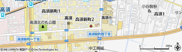 高須東ノ丸公園周辺の地図