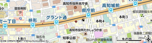 株式会社コンステック　高知営業所周辺の地図