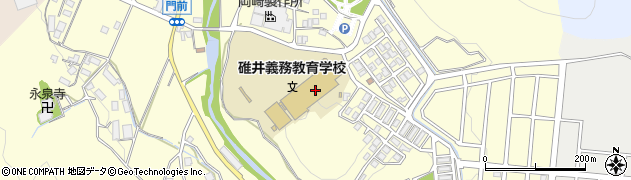 嘉麻市立碓井義務教育学校周辺の地図