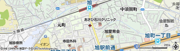 高知県高知市旭駅前町5周辺の地図