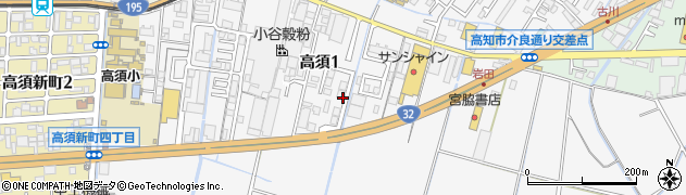 セキスイハイム東四国株式会社　高須Ｌｉｍ展示場周辺の地図