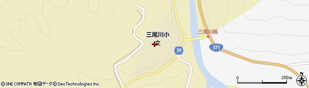 古座川町立三尾川小学校周辺の地図