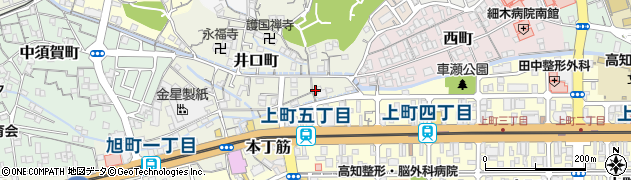 高知県高知市井口町17周辺の地図