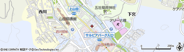 福岡県嘉麻市上山田1436周辺の地図