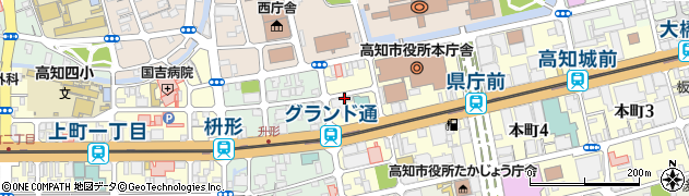 日本基督教団高知教会周辺の地図