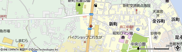 豊後高田・新町周辺の地図