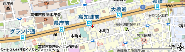 百十四銀行伊野支店周辺の地図