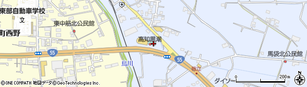 高知黒潮ホテル周辺の地図