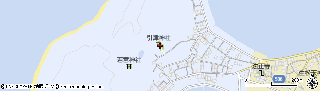 福岡県糸島市志摩船越周辺の地図