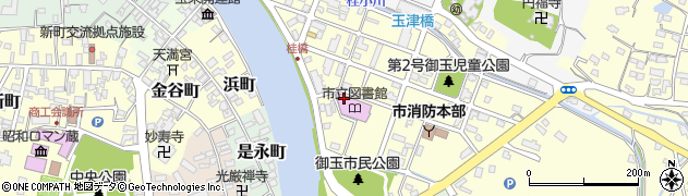 中之島児童公園周辺の地図