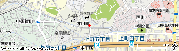高知県高知市井口町135周辺の地図