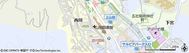福岡県嘉麻市上山田1349周辺の地図