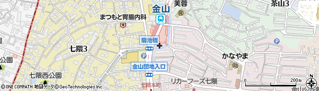 安武眼科医院周辺の地図