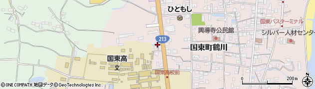 大分県国東市国東町鶴川1948周辺の地図
