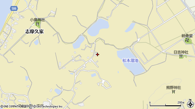 〒819-1331 福岡県糸島市志摩久家の地図