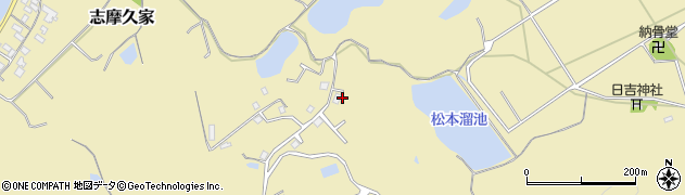 福岡県糸島市志摩久家周辺の地図
