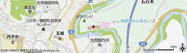 内子町役場　内子スポーツセンター周辺の地図