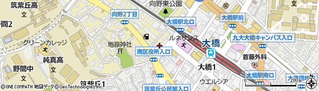 ソフィール西日本周辺の地図
