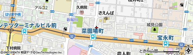 池田寝具店周辺の地図
