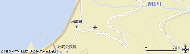 愛媛県大洲市長浜町出海（甲）周辺の地図