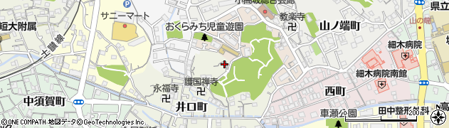 高知県高知市井口町171周辺の地図