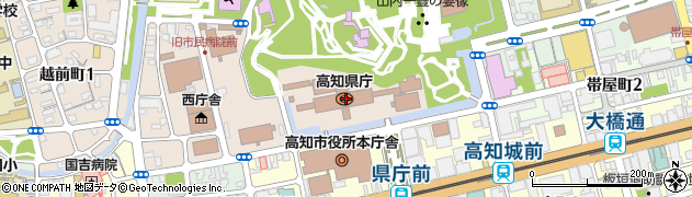 四国銀行県庁支店 ＡＴＭ周辺の地図