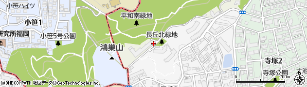 平和3号公園周辺の地図