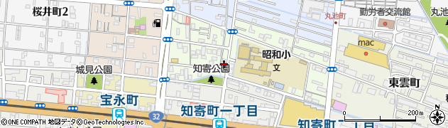 元吉サイクル周辺の地図