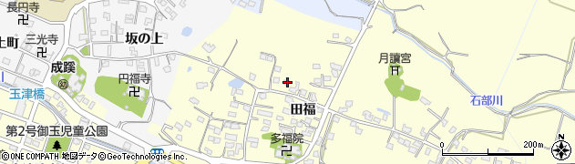 大分県豊後高田市田福3721周辺の地図