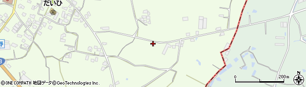 大分県中津市植野1012周辺の地図