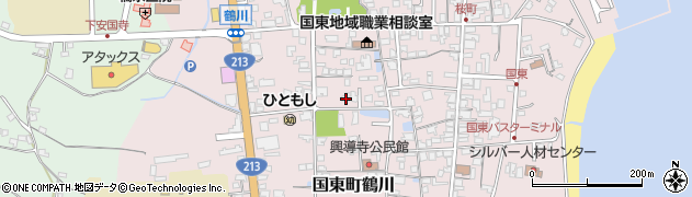 大分県国東市国東町鶴川1358周辺の地図