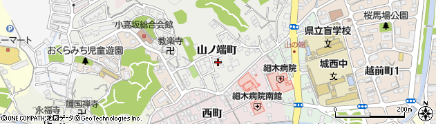 高知県高知市山ノ端町17周辺の地図