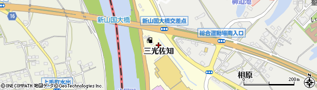 庄屋 イオンモール三光店周辺の地図