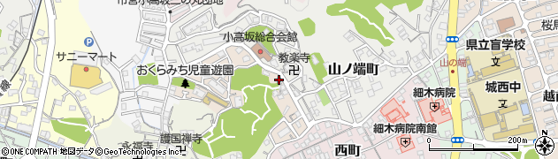 沖ノ坂児童遊園周辺の地図