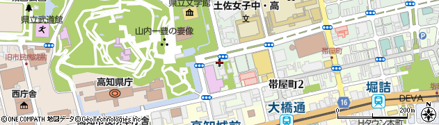高知カジノン株式会社周辺の地図
