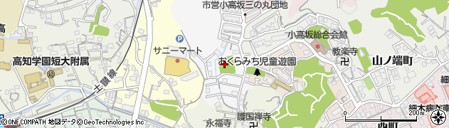 小高坂平和公園周辺の地図