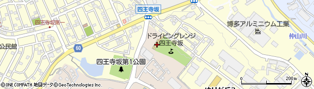 ドライビングレンジ四王寺坂周辺の地図