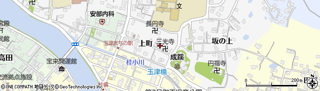 大分県豊後高田市上町周辺の地図