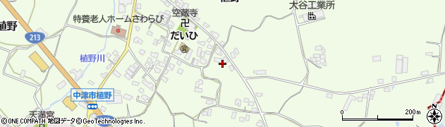 大分県中津市植野286周辺の地図