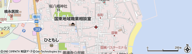 国東飯店周辺の地図