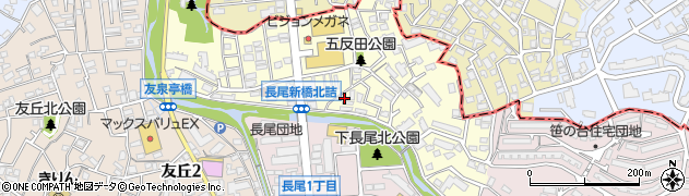 サニーハイム友泉周辺の地図