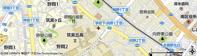 株式会社アルコ　福岡南支店周辺の地図