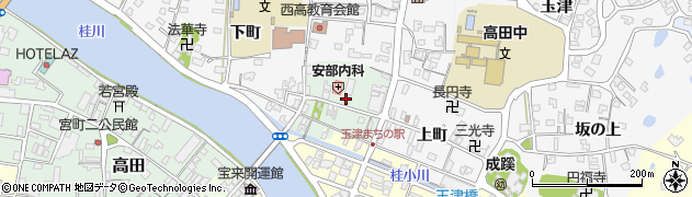 大分県豊後高田市中町周辺の地図