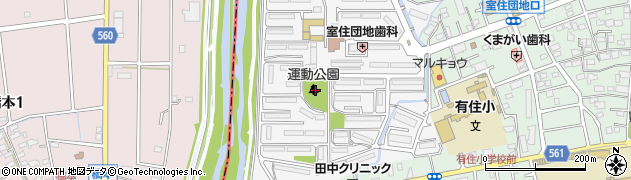 福岡県福岡市早良区室住団地51周辺の地図
