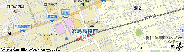 ＨＯＴＥＬ　ＡＺ福岡糸島店周辺の地図