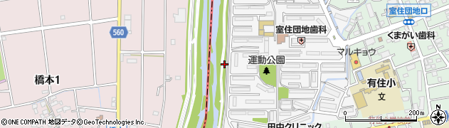 福岡県福岡市早良区室住団地53周辺の地図