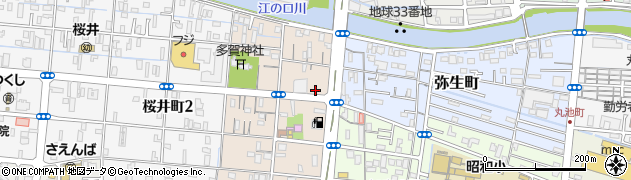小松鮮魚店周辺の地図