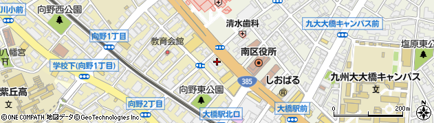マルコ株式会社　大橋店周辺の地図