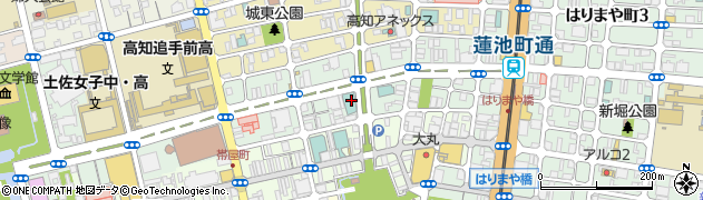 ウェルカムホテル高知周辺の地図