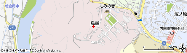 高知県高知市鳥越周辺の地図